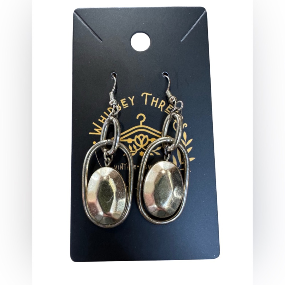 Z. Gold Dangle Earrings